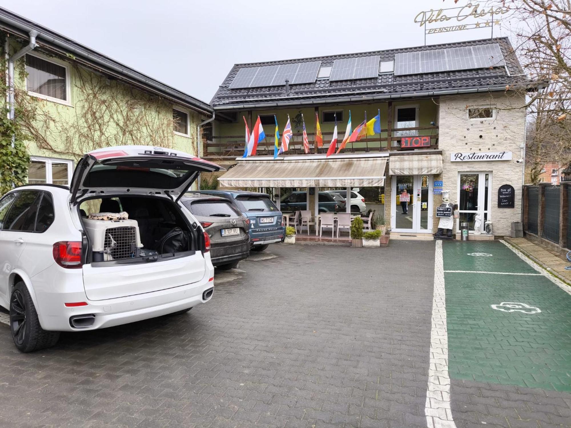 Pensiunea Vila Chesa Corunca 外观 照片